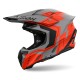 KASK AIROH Twist 3 Dizzy Orange Fluo Matt