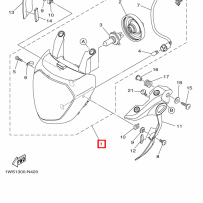 Yamaha MT-07 2014-2017 – lampa przednia OEM 1WS-84300-00-00