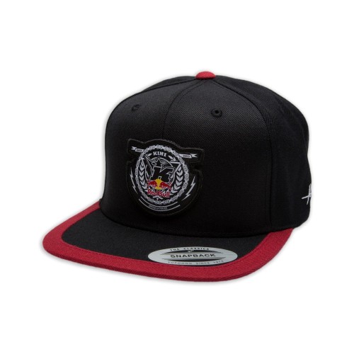 Czapeczka z daszkiem KINI-RB Crest Black/Red