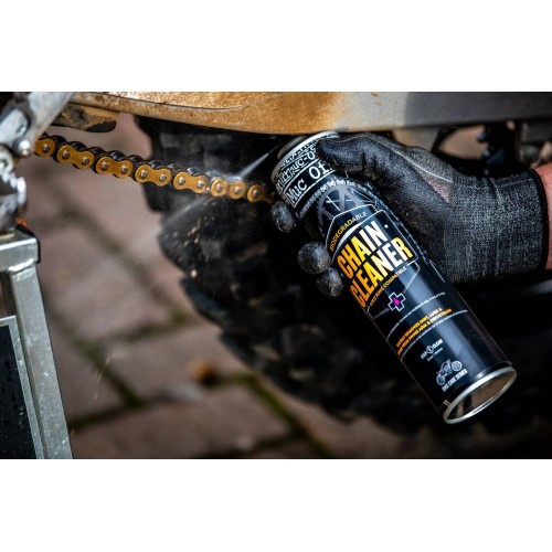 Muc-Off 650 - Biodegradowalny spray do czyszczenia każdego rodzaju łańcucha - 400ml - Chain Cleaner
