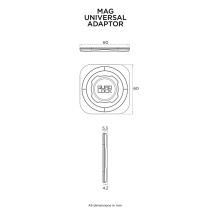 Uniwersalny adapter Quad Lock® MAG